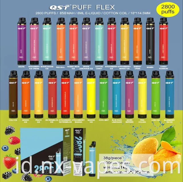 QST puff Flex 2800 1